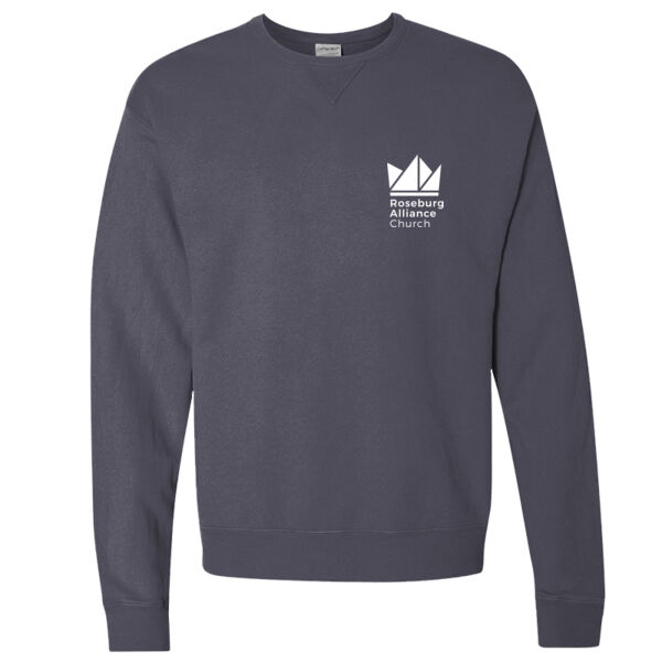 Roseburg - Garment-Dyed Unisex Crewneck Sweatshirt Thumbnail